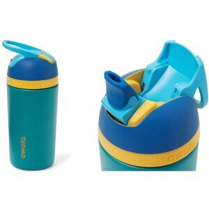 NWT Owala Kids Flip Stainless Steel 14 OZ Water Bottle SPLISHY SPLASHY